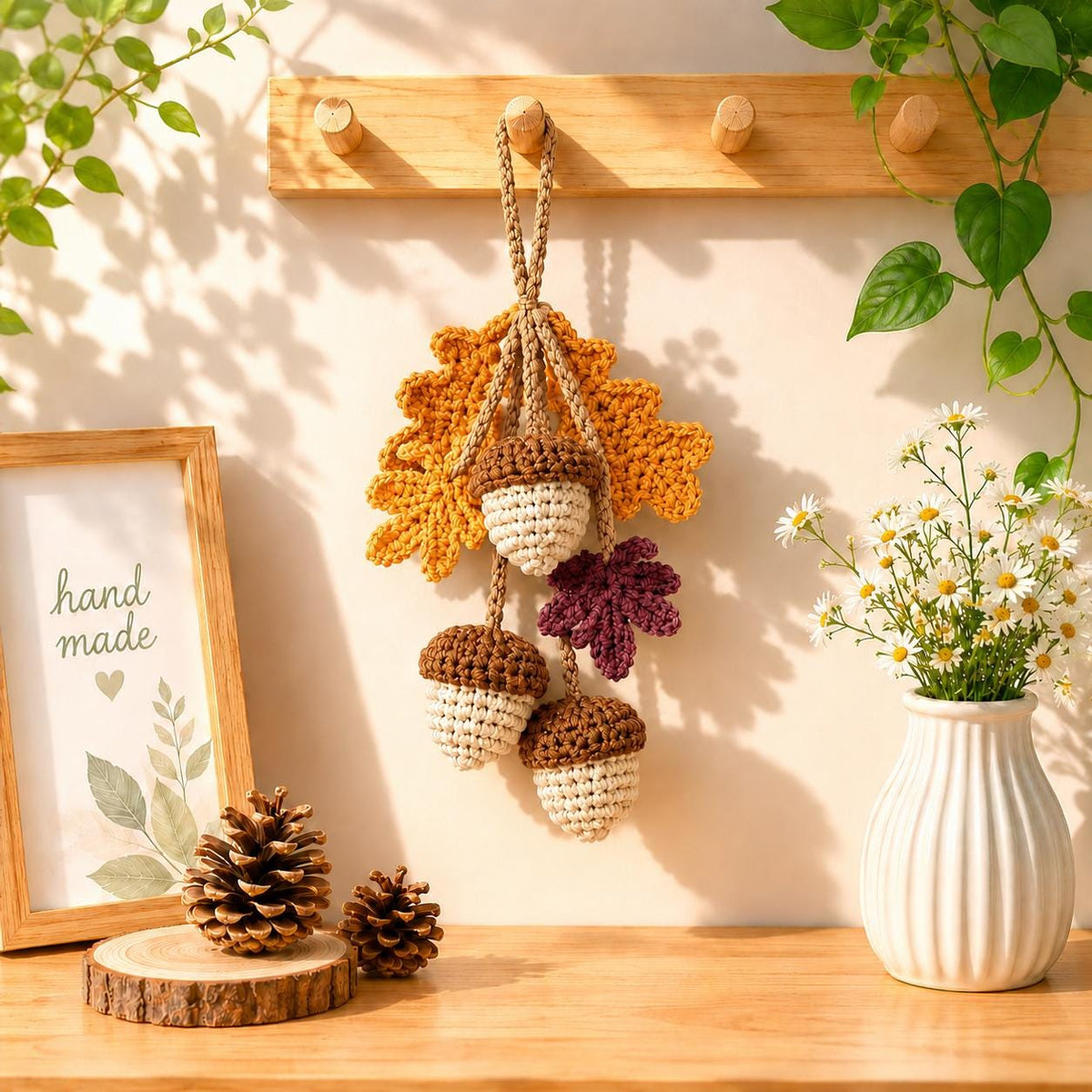Acorn Autumn Leaves Crochet Pattern — image 3