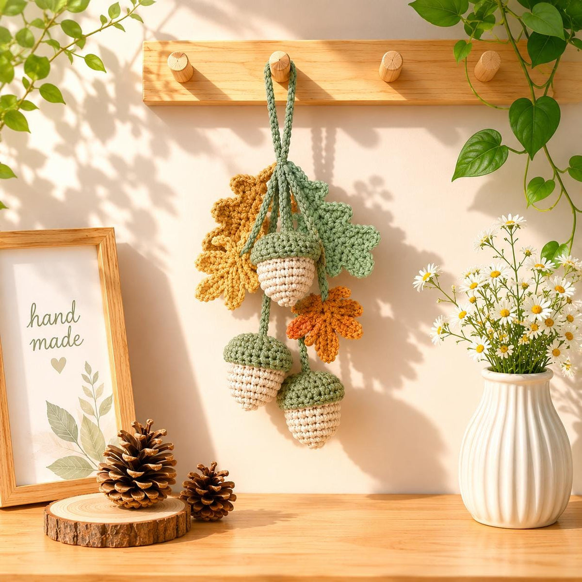Acorn Autumn Leaves Crochet Pattern — image 4