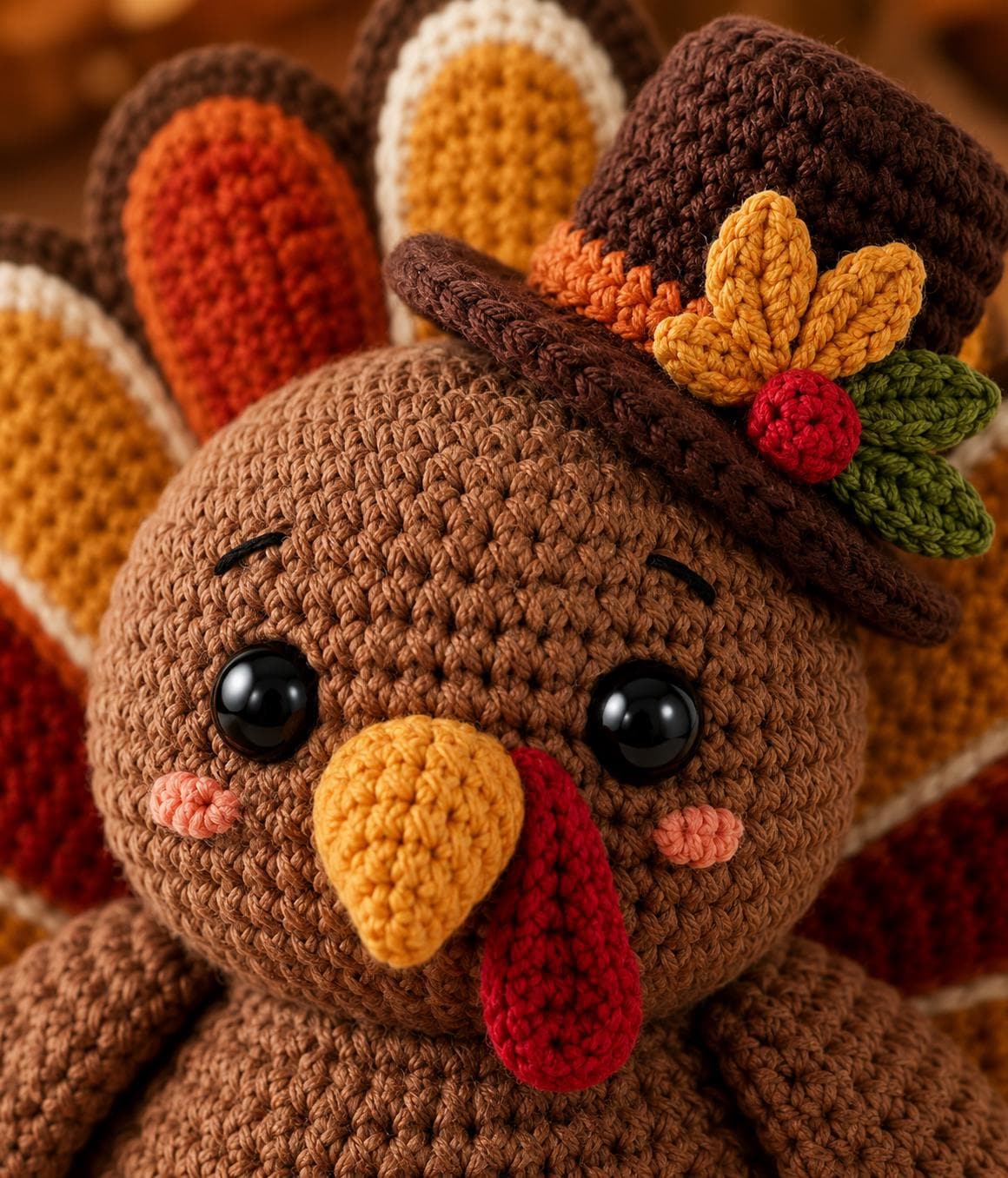 Festive Thanksgiving Turkey Amigurumi Crochet Pattern — image 3