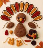 Festive Thanksgiving Turkey Amigurumi Crochet Pattern — image 4
