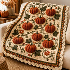Pumpkin Harvest Afghan Crochet Pattern — image 2