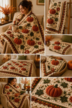 Pumpkin Harvest Afghan Crochet Pattern — image 6