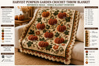 Pumpkin Harvest Afghan Crochet Pattern — image 8
