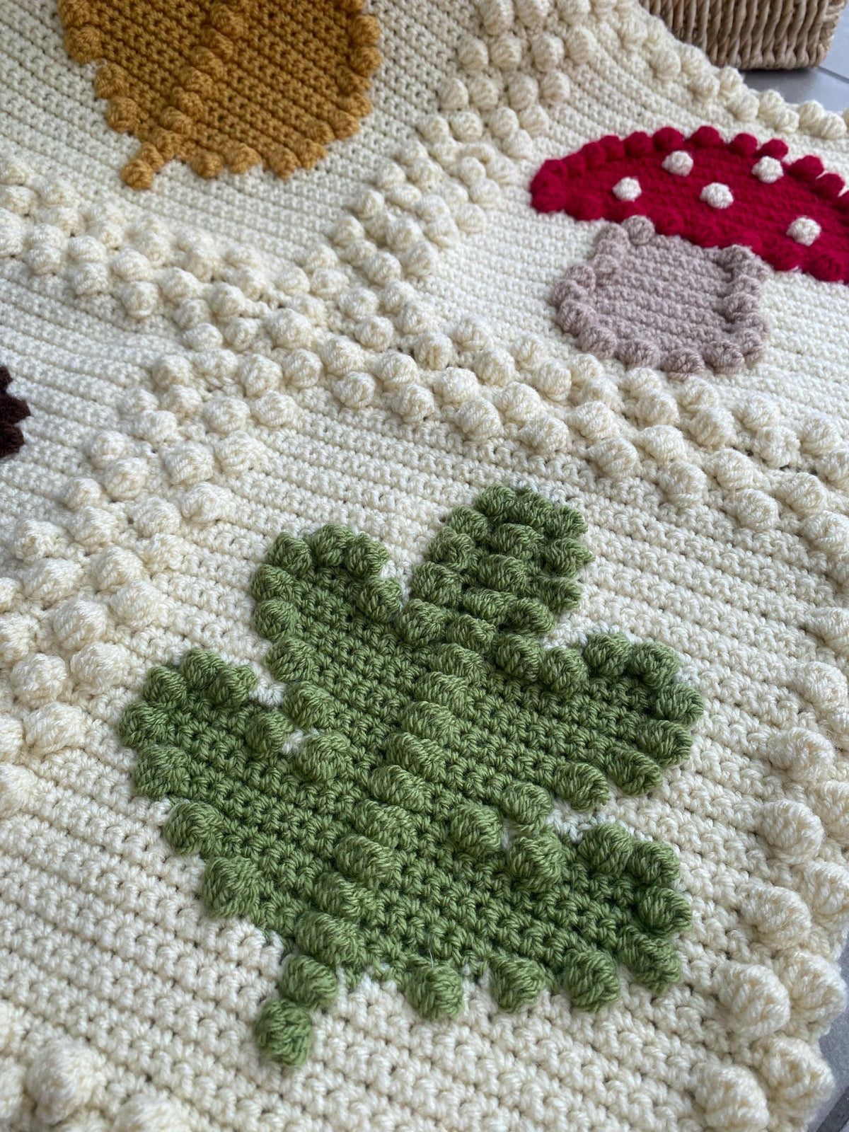 4 in 1 Autumn Fall Blanket Crochet Pattern — image 3