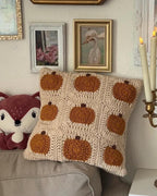 Granny Square Pumpkin Pillow Crochet Pattern — image 3