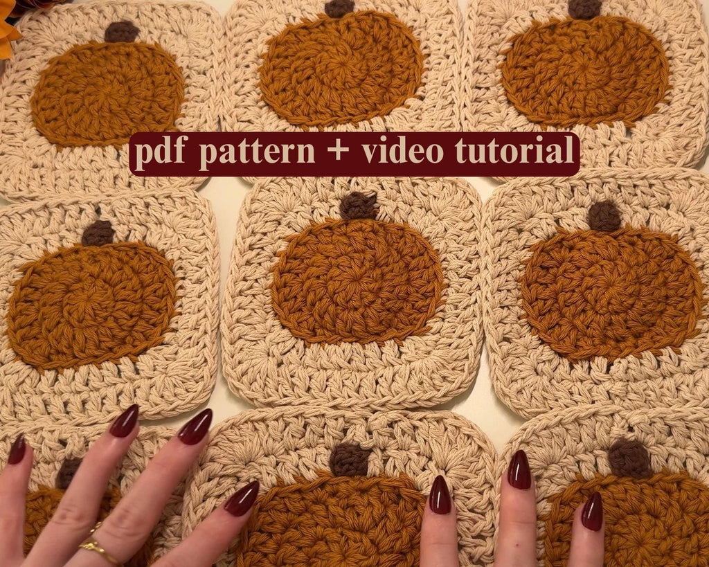 Granny Square Pumpkin Pillow Crochet Pattern — image 4