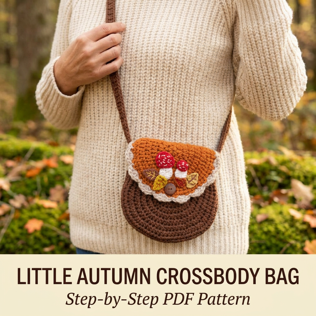 Little Autumn Crossbody Bag Crochet Pattern — image 1