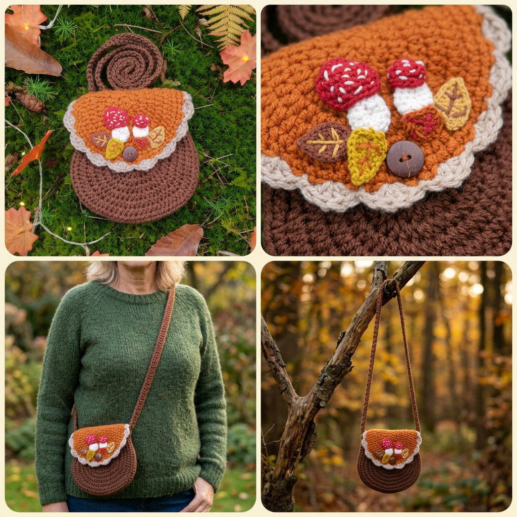 Little Autumn Crossbody Bag Crochet Pattern — image 4