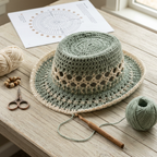 Crochet Cowboy Hat Pattern DIY
