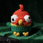 Red & Green Chicken Amigurumi Crochet Pattern