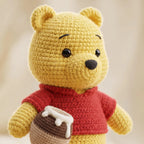 Yellow Bear & Honey Pot Crochet Pattern