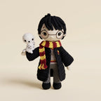Wizard Doll Set Crochet Pattern — 3 Dolls & Animals