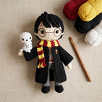Wizard Doll Set Crochet Pattern — 3 Dolls & Animals