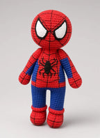 Red & Blue Superhero Doll Crochet Pattern