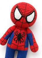 Red & Blue Superhero Doll Crochet Pattern