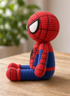 Red & Blue Superhero Doll Crochet Pattern