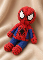 Red & Blue Superhero Doll Crochet Pattern