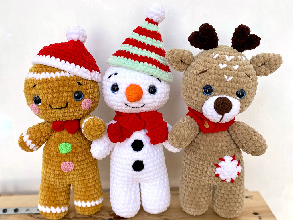 3 in 1 Christmas Amigurumi Crochet Pattern — example project 4