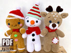 3 in 1 Christmas Amigurumi Crochet Pattern — example project 3