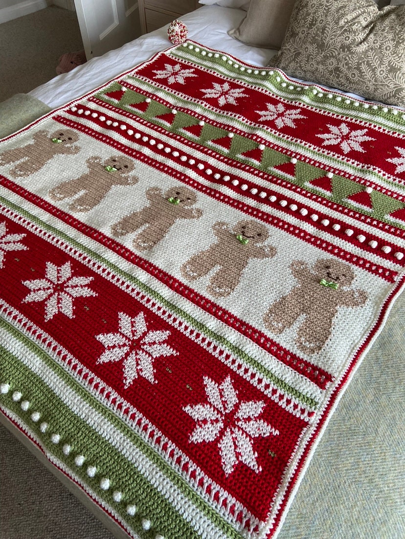 Christmas Eve Tapestry Blanket Crochet Pattern — example project 4