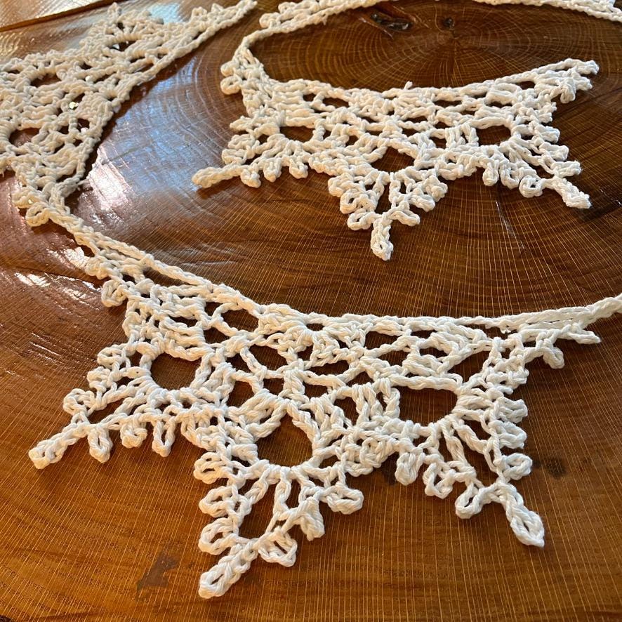 Snowflake Garland Crochet Pattern — example project 1