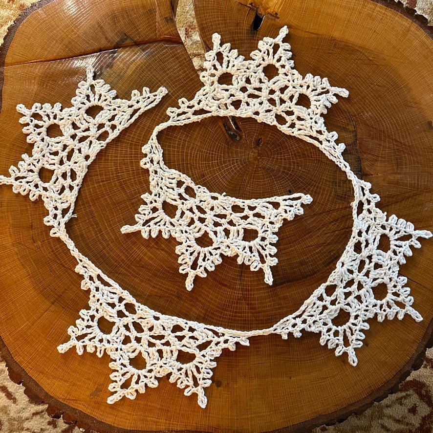 Snowflake Garland Crochet Pattern — example project 5