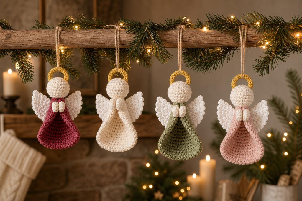 Angel Ornament Amigurumi Crochet Pattern — example project 2