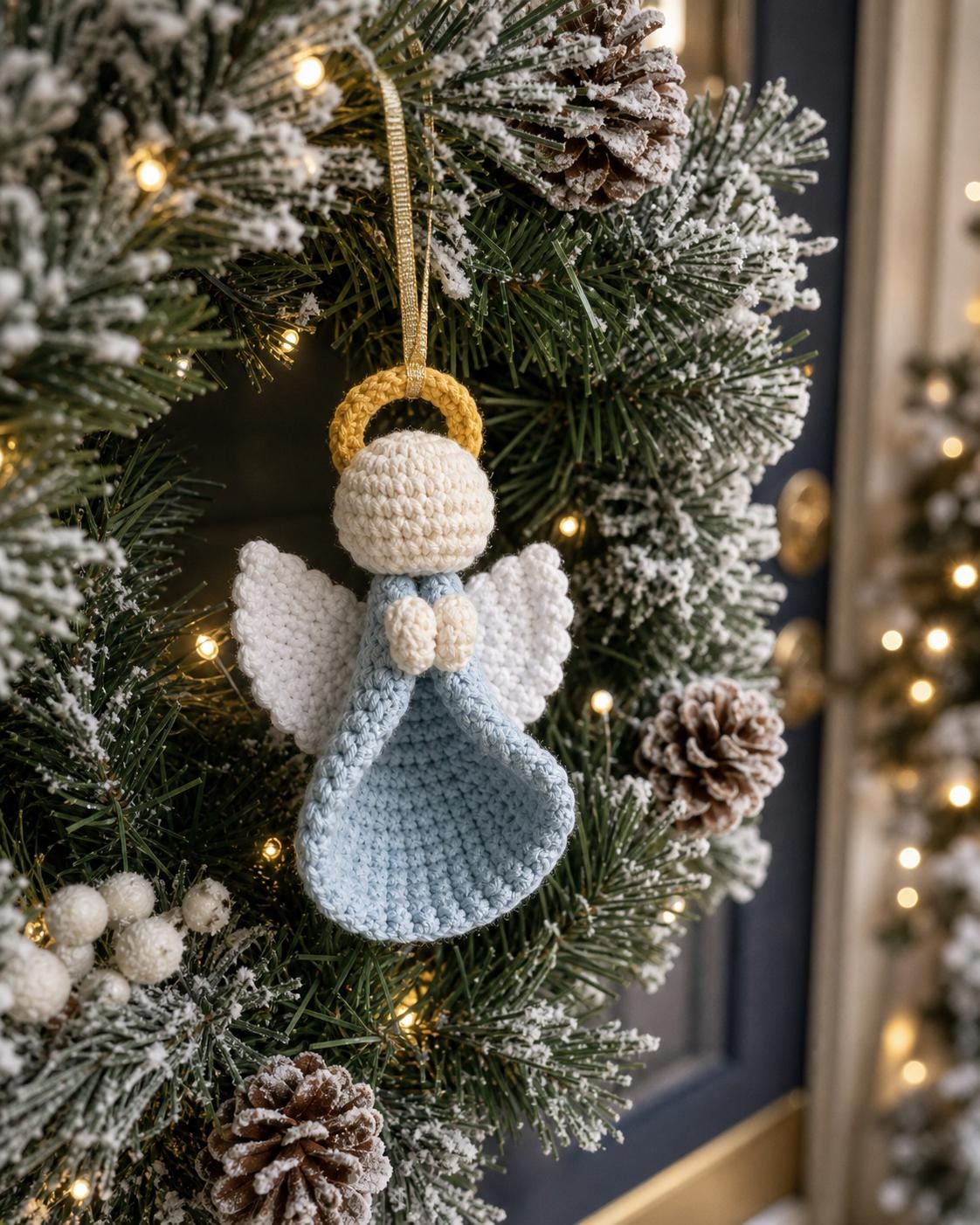 Angel Ornament Amigurumi Crochet Pattern — example project 4