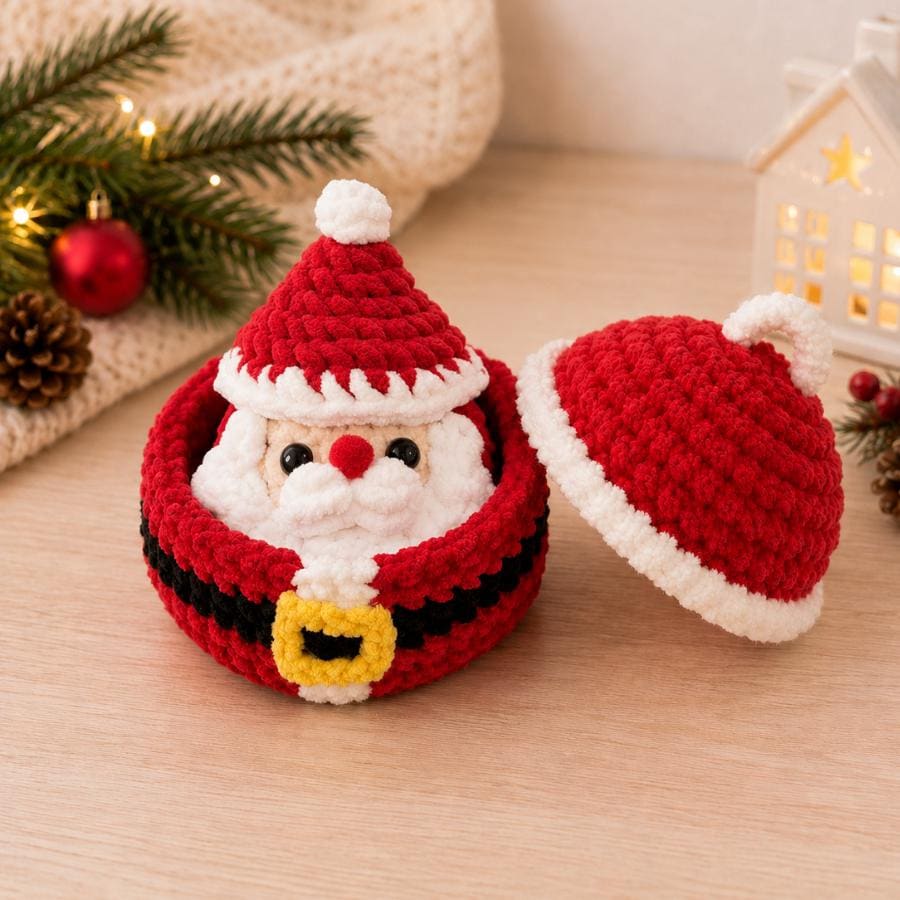 7 in 1 Christmas Dumplings Amigurumi Crochet Pattern — example project 9