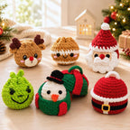 7 in 1 Christmas Dumplings Amigurumi Crochet Pattern — example project 2