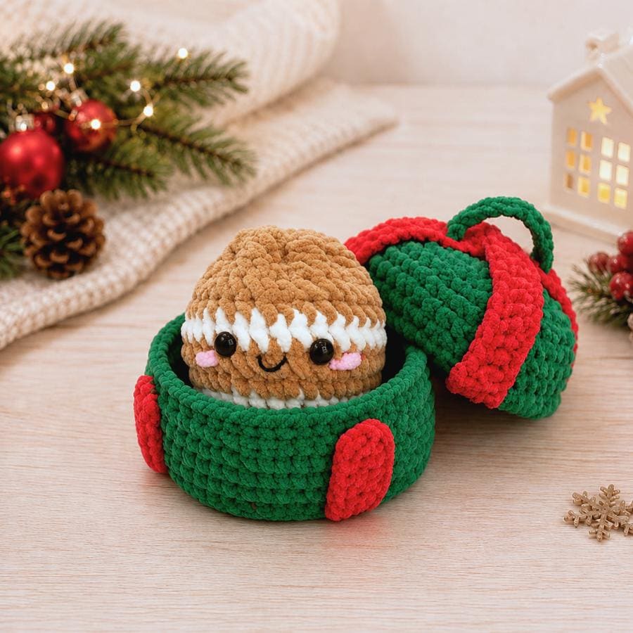 7 in 1 Christmas Dumplings Amigurumi Crochet Pattern — example project 11