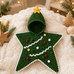 Christmas Tree Baby Cocoon Crochet Pattern — example project 3