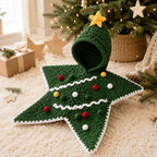Christmas Tree Baby Cocoon Crochet Pattern — example project 4