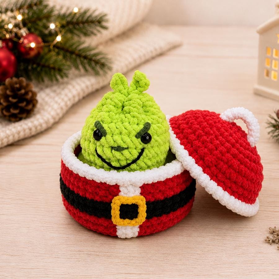 7 in 1 Christmas Dumplings Amigurumi Crochet Pattern — example project 13