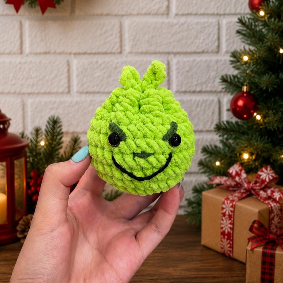 7 in 1 Christmas Dumplings Amigurumi Crochet Pattern — example project 12
