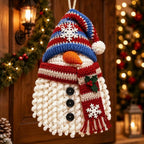3 in 1 Christmas Gnome Door Hanger Crochet Pattern — example project 3