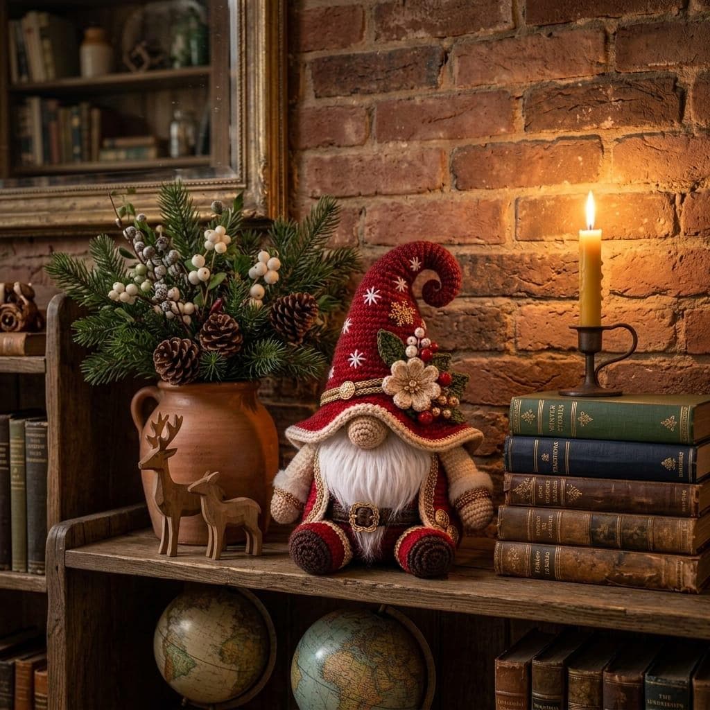 Santa Gnome Amigurumi Crochet Pattern — example project 9