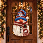 3 in 1 Christmas Gnome Door Hanger Crochet Pattern — example project 6