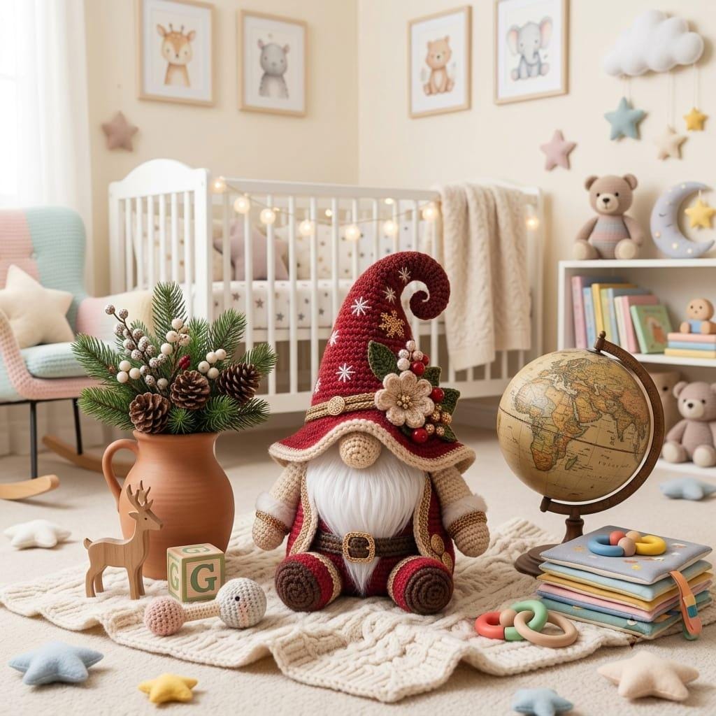 Santa Gnome Amigurumi Crochet Pattern — example project 7