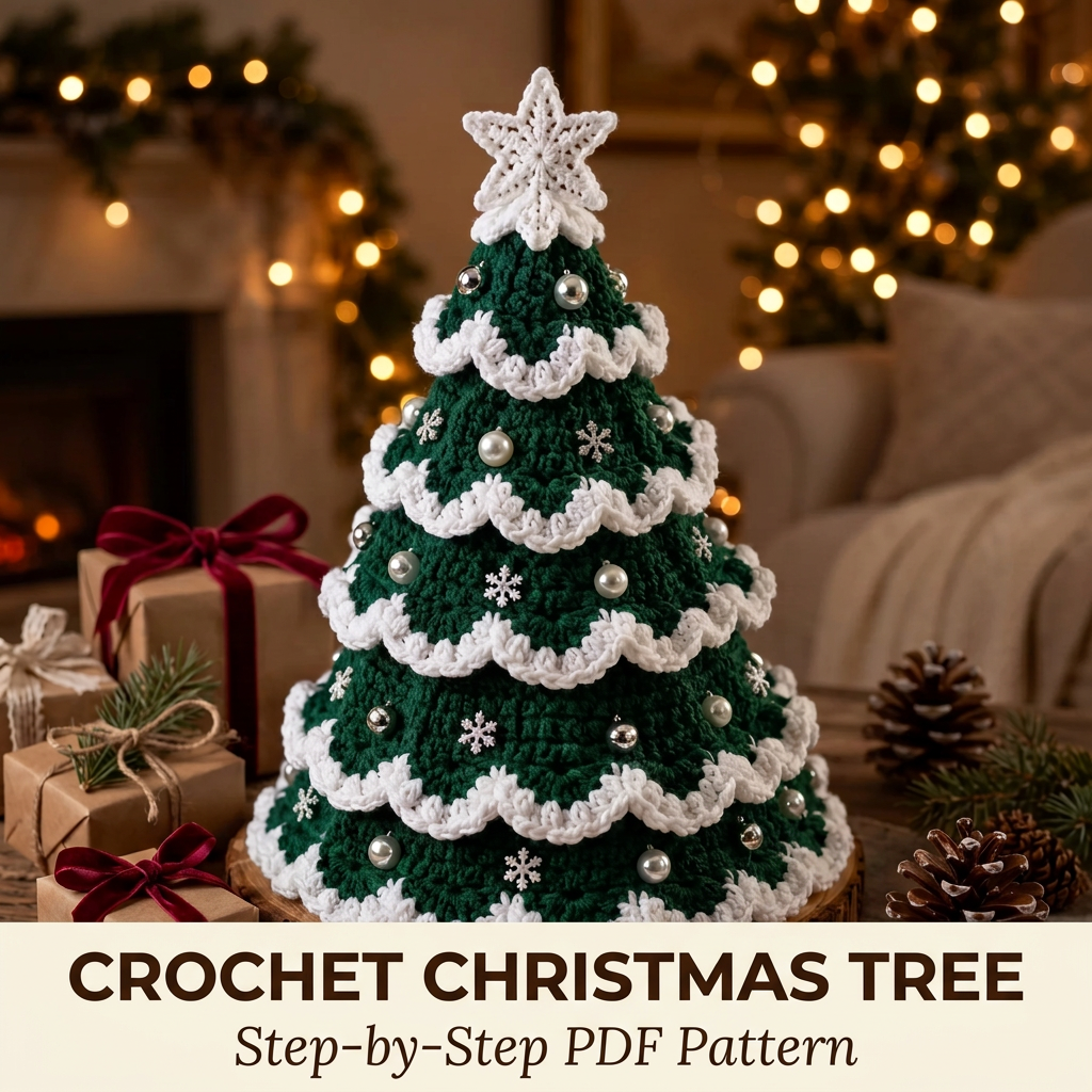 Christmas Tree Crochet Pattern — example project 1