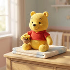 Yellow Bear & Honey Pot Crochet Pattern — finished-project example, PDF pattern only