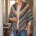 Crochet Shawl Pattern PDF